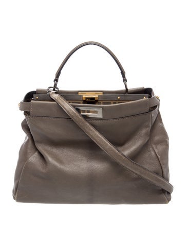 Leather Peekaboo Large