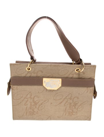 Leather Top Handle Bag Vintage