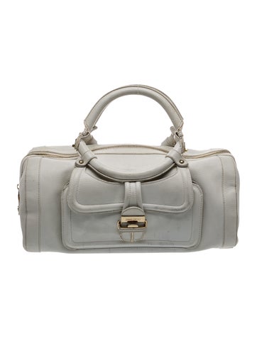 Leather Top Handle Bag