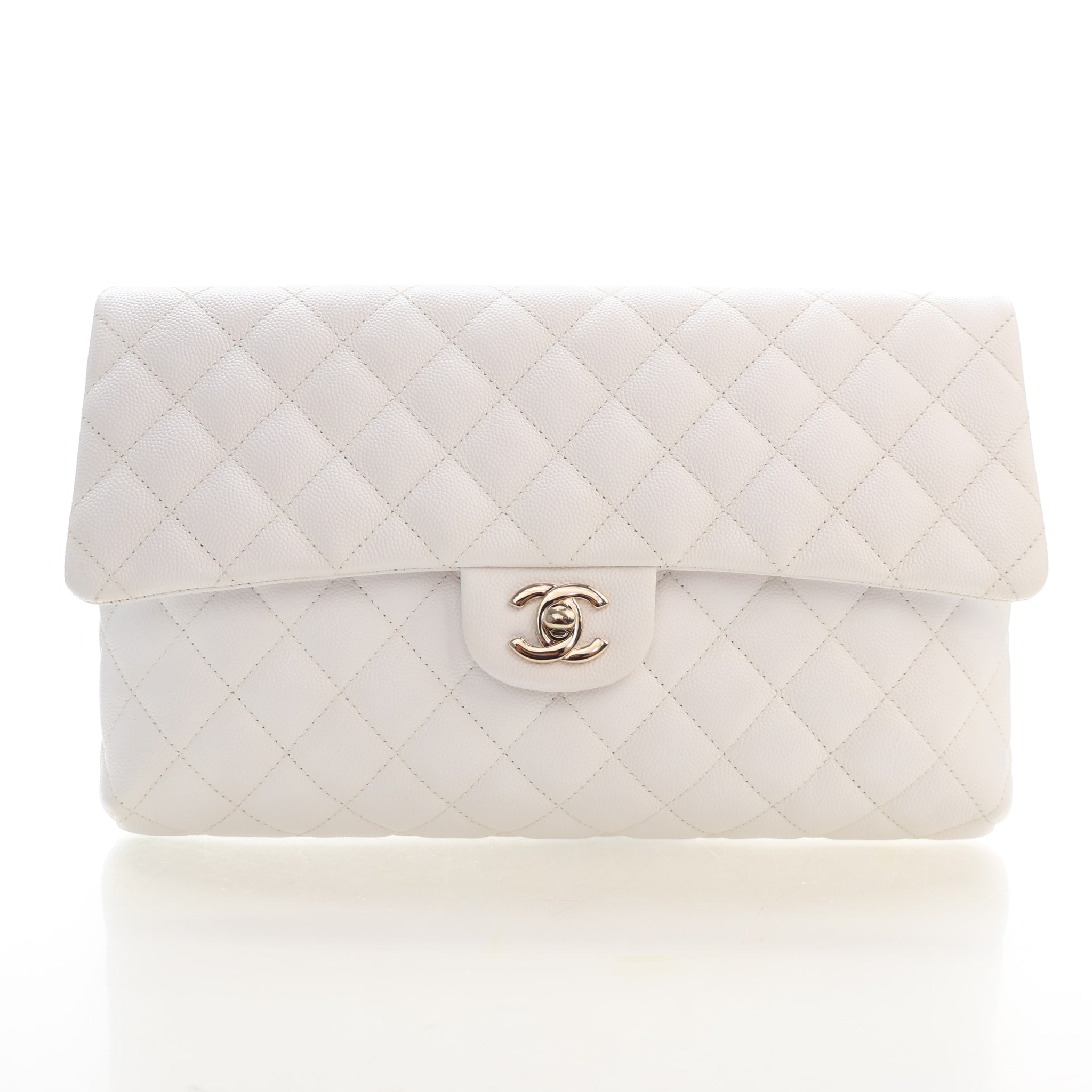 Chanel Caviar Flap Clutch