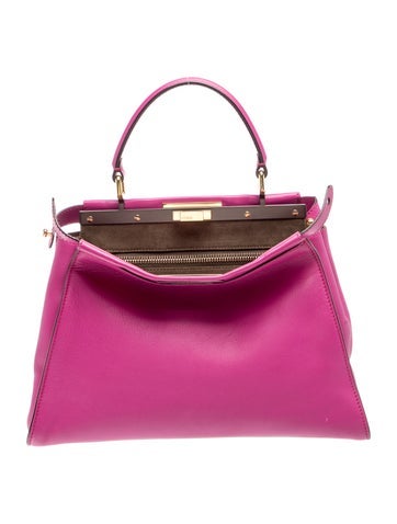 Leather Peekaboo Medium