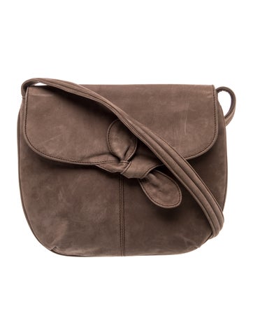 Suede Crossbody Bag