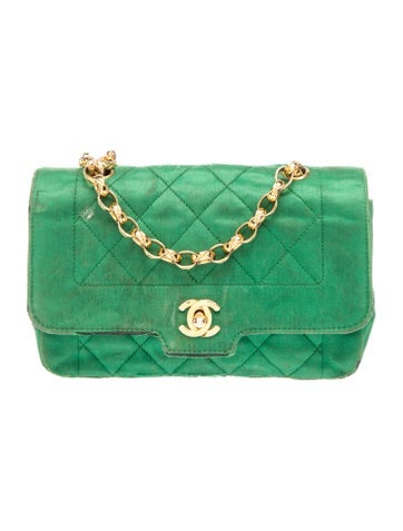 Satin Bijoux Flap Bag