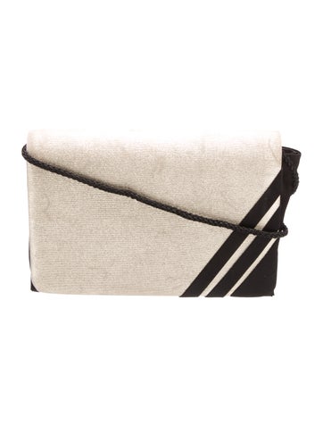 Satin Messenger Bag