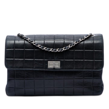 Chocolate Bar Lambskin Reissue 2.55 Single Flap
