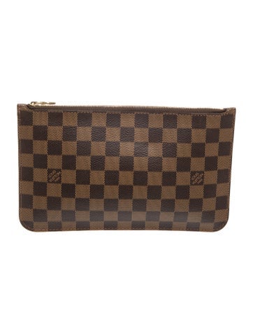 Damier Ebene Neverfull Pouch MM