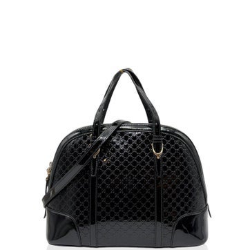 Patent Leather Dome Large