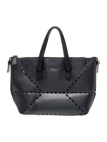 Leather Top Handle Bag