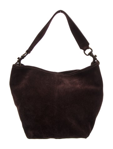 Suede Shoulder Bag Vintage