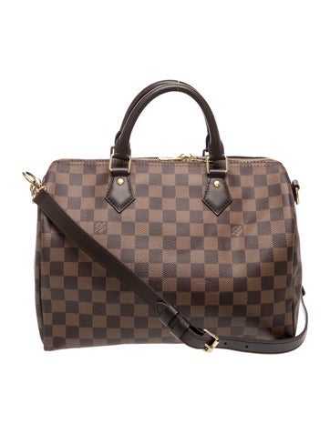 Damier Ebene Speedy Bandouliere 30
