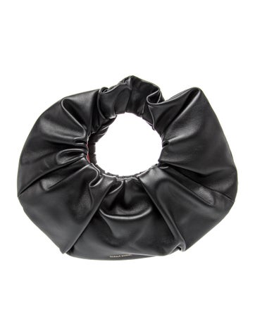 Leather Top Handle Bag