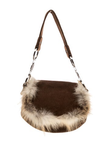Suede Shoulder Bag