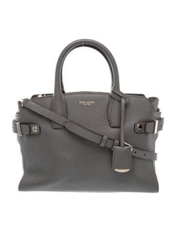 Leather Top Handle Bag
