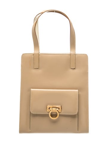 Leather Top Handle Bag