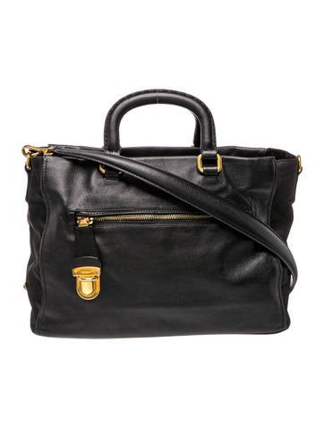 Prada Saffiano Leather Shoulder Bag