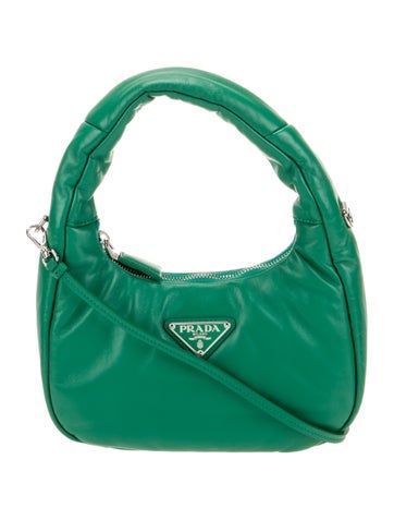 Enameled Metal Triangle Padded Bag