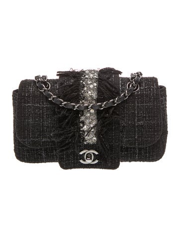 Tweed Flap Bag