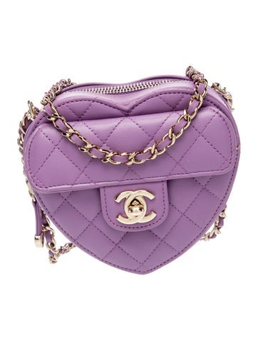 Mini CC In Love Heart Bag