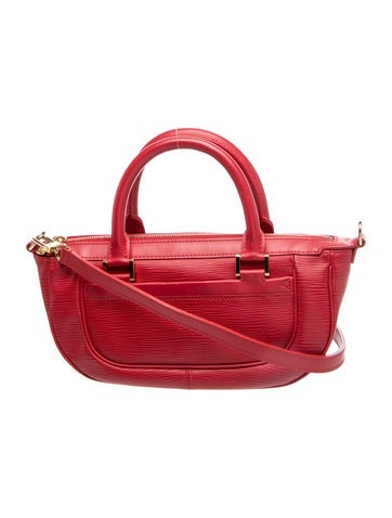 Epi Leather Top Handle Bag PM