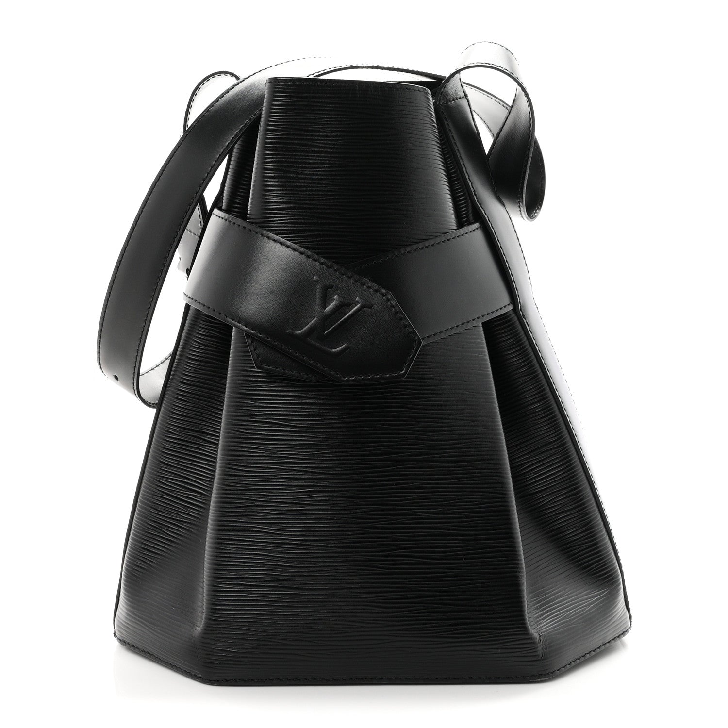 Louis Vuitton Epi Sac D'epaule Black