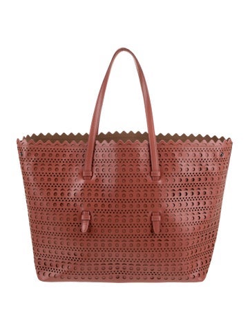 Alaia Leather Tote