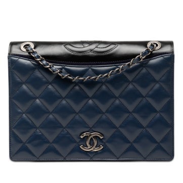 Small Quilted Calfskin Ballerine Flap
