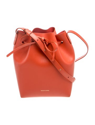 Leather Bucket Bag w/ Tags