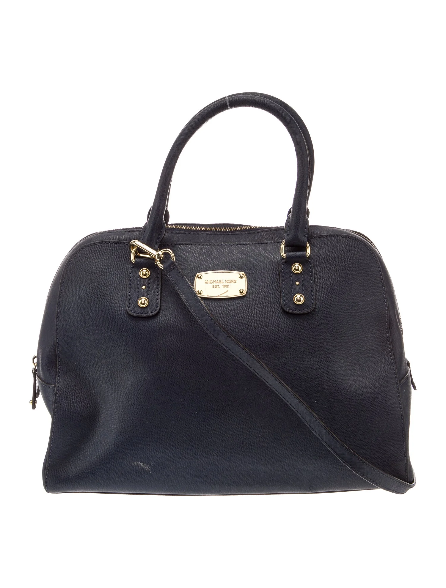 Michael Kors Saffiano Leather Top Handle Bag