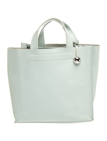 Leather Top Handle Bag