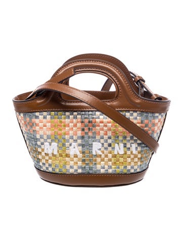 Raffia Bucket Bag