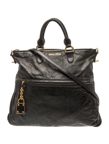 Leather Top Handle Bag