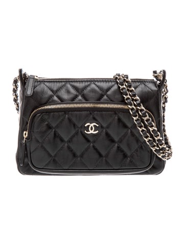 Small Preppy Pocket Clutch w/ Chain