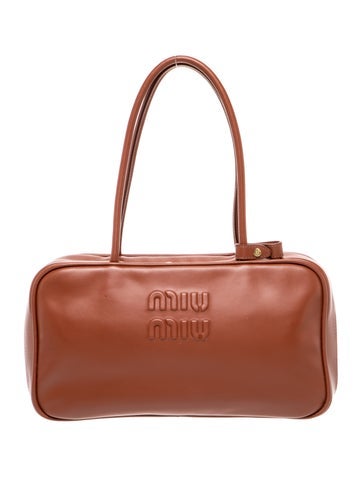 Leather Beau Leather Top Handle Small