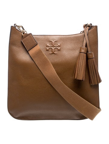 Tory Burch Leather Messenger Bag