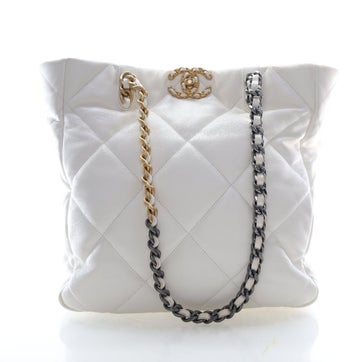 Lambskin Shopping Tote