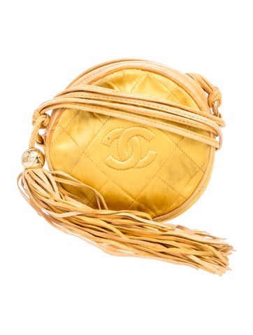Round CC Tassel Crossbody