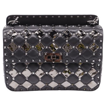 Leather Rockstud Spike.It Medium