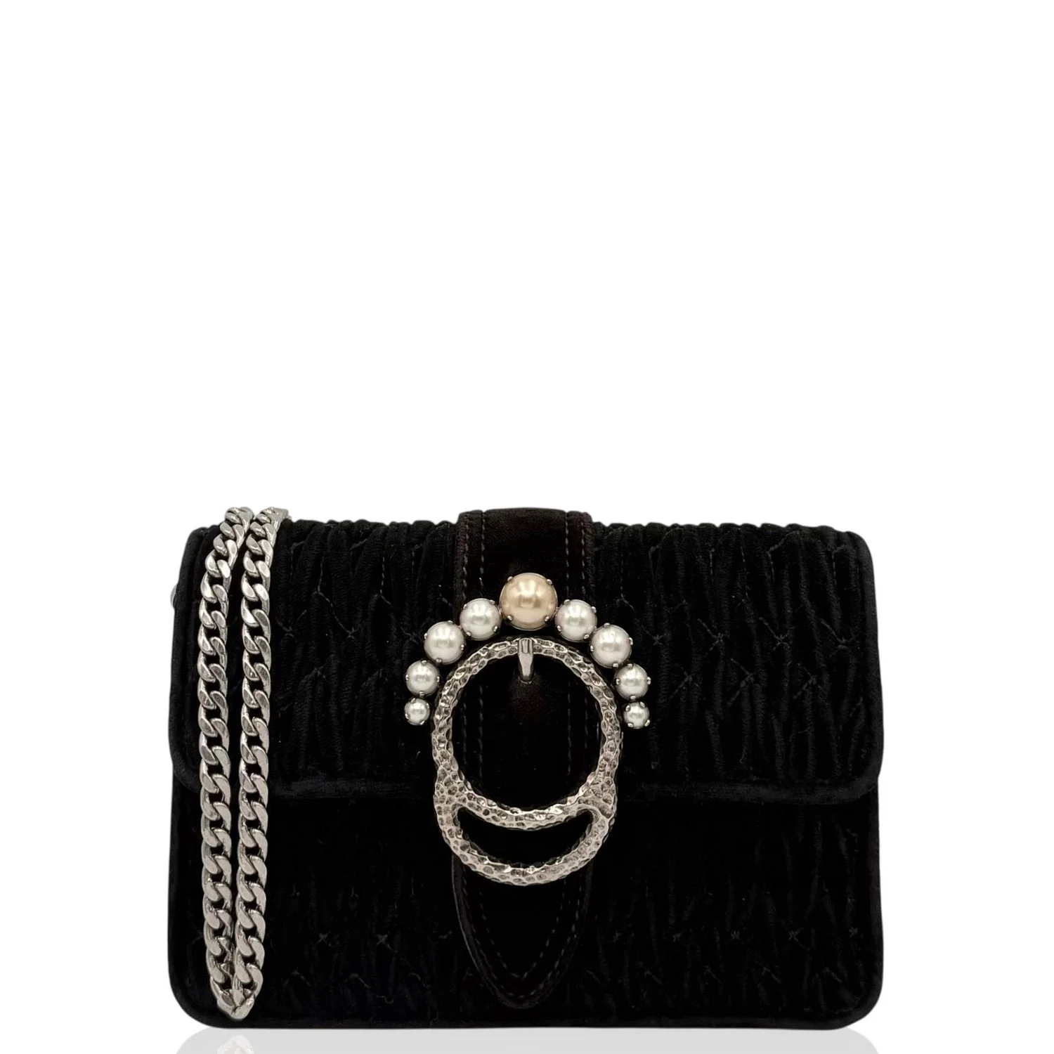 Miu Miu Velvet Shoulder Bag Mini