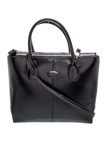Leather D-Bag Medium