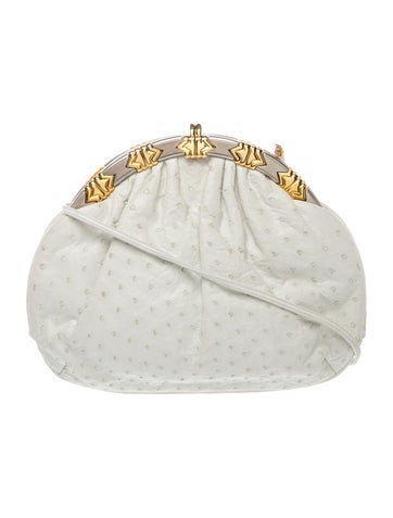 Ostrich Evening Bag