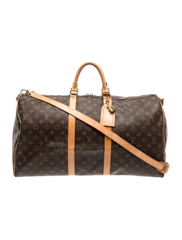 LV Monogram Keepall Bandouliere 55