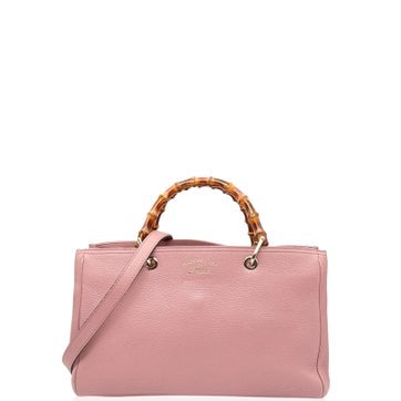 Calfskin Bamboo Tote