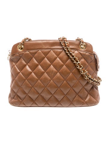 Quilted Dome Shoulder Bag