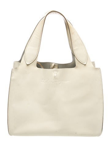 Leather Top Handle Bag