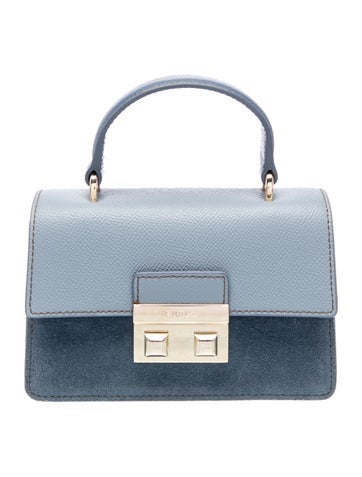 Leather Top Handle Bag