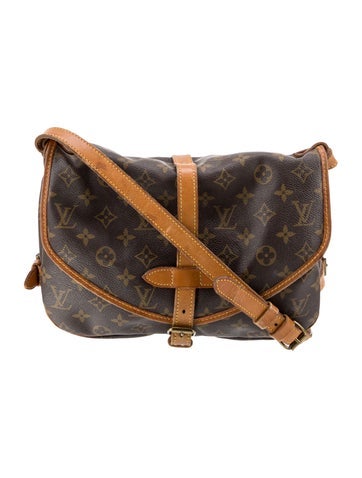 Louis Vuitton LV Monogram Saumur MM Vintage