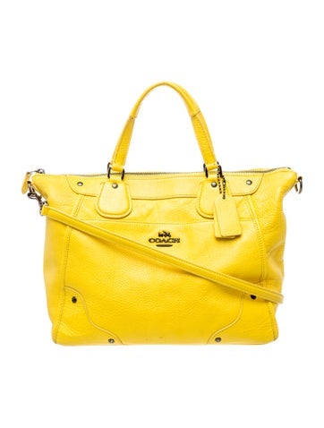 Leather Top Handle Bag