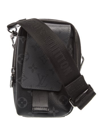 Louis Vuitton Monogram Eclipse Double Phone