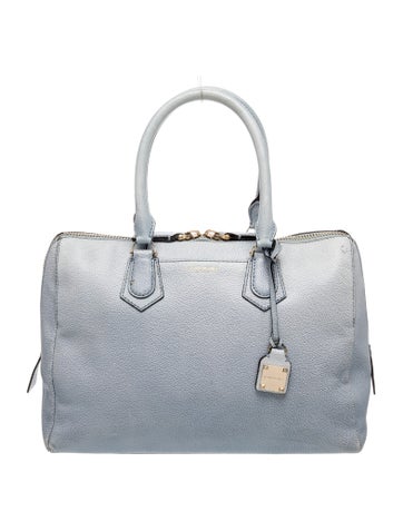 Leather Top Handle Bag