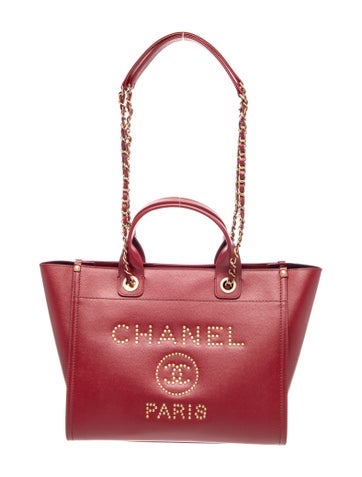Medium Studded Deauville Shopping Tote
